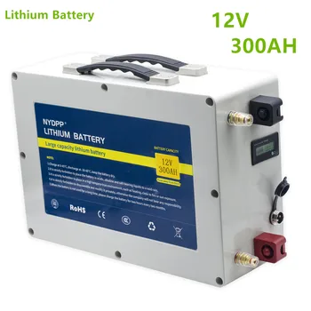 

12V lithium 300AH battery pack larger capacity 12v 300ah lithium battery with 20A charger for RV, MPPT Solar,inverter，etc