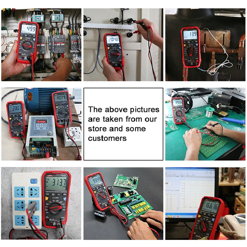 UNI-T Digital Multimeter UT61E Plus Series True RMS 1000V Auto Range Handheld Tester