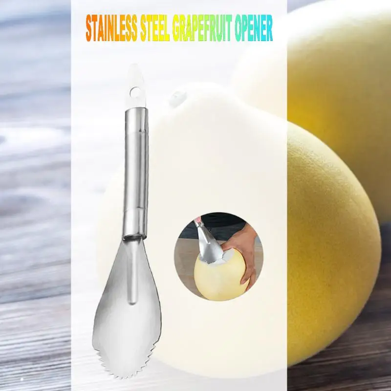 Нож для пилинга грейпфрута из нержавеющей стали, кухонные цитрусовые, инструменты для чистки овощей и фруктов