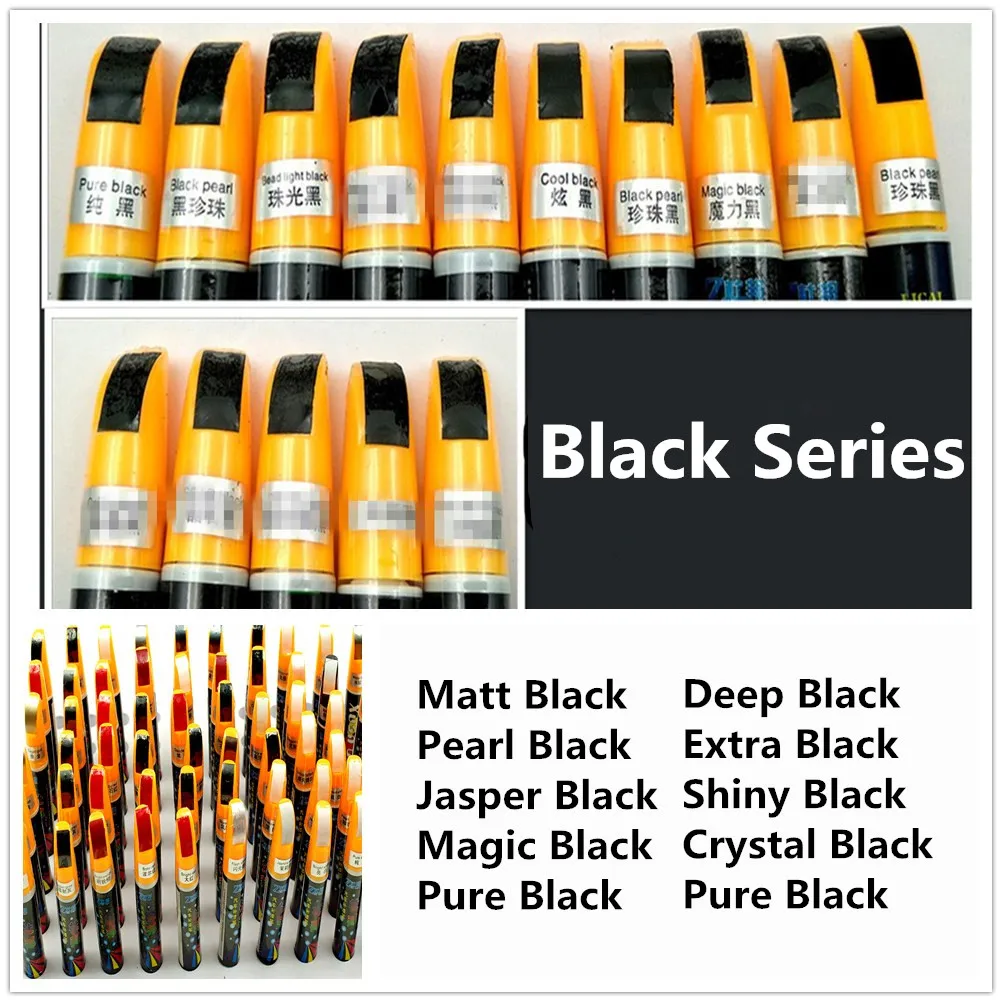 Black Car Scratch Repair Paint Pen Remover FOR Mercedes Benz GLC63 GLA45 GLA G650 E63 E-Class A170 A B C E S Class | Автомобили и
