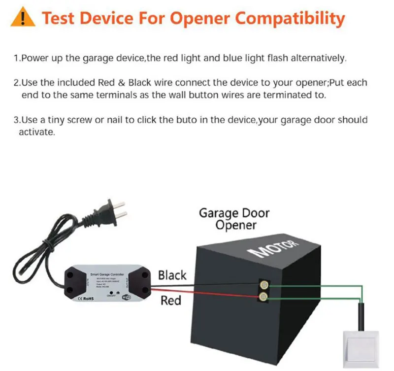 Simple Garage Door Monitor Alexa with Simple Decor