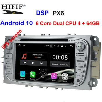 

IPS 2 Din Car Radio Android 10 For FORD/Focus/S-MAX/Mondeo/C-MAX/Galaxy Car Multimedia Video DVD Player GPS USB DVR WIFI FM/AM