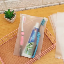 1 хранилище ПК герметичные Сумки Одежда Нижнее белье контейнер матовый пакет молния замок сумка для путешествий пакет Открытый Кемпинг