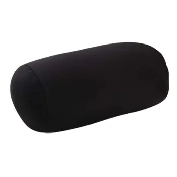 

Fashion Pillar Shape Pillow Foam Particles Cylindrical Pillow Waist Fitness Pillow Portable Aviation Pillow