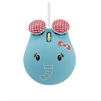 

Cute Computer Mouse Animal Pattern Girly Office Mouse Creative Gaming Mouse Optical Mouse Wired Fashion Mouse for Apple Laptop