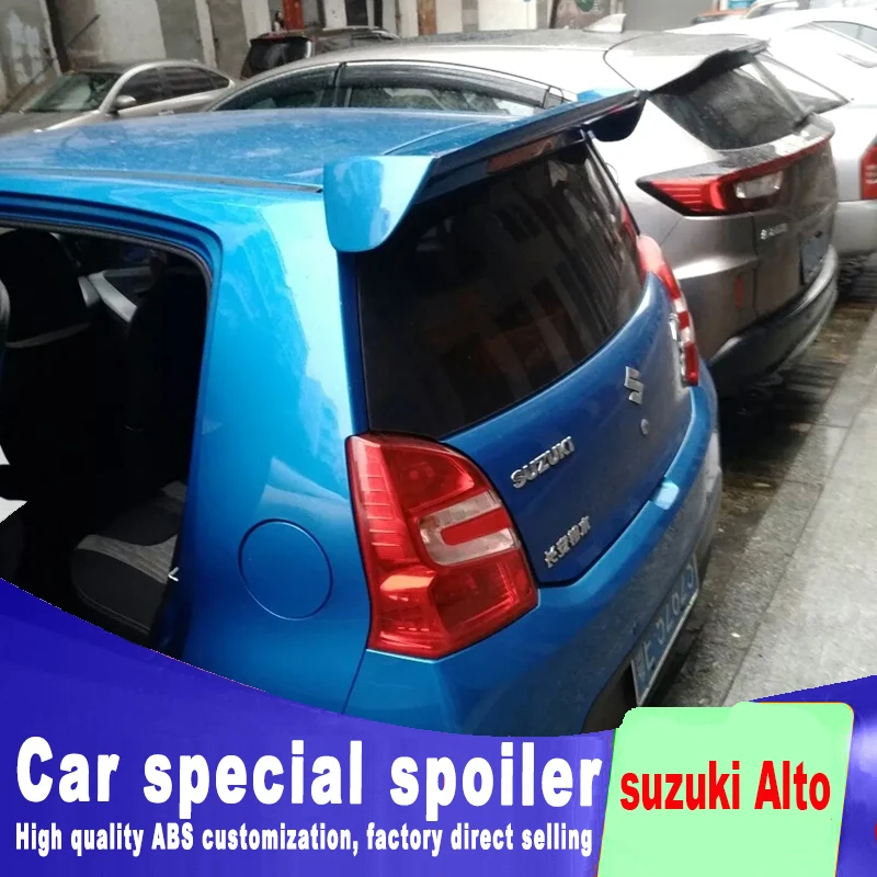 Высококачественный спойлер из АБС пластика для suzuki Alto style больших спойлеров с