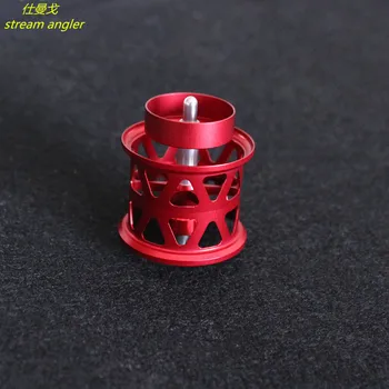 

2020 steez air Tw spool lighter shallow spool accessories with bearings 4.5g red 2020 alphas air spool 4.9g