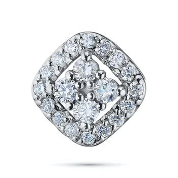 

Pendant in white gold with diamonds