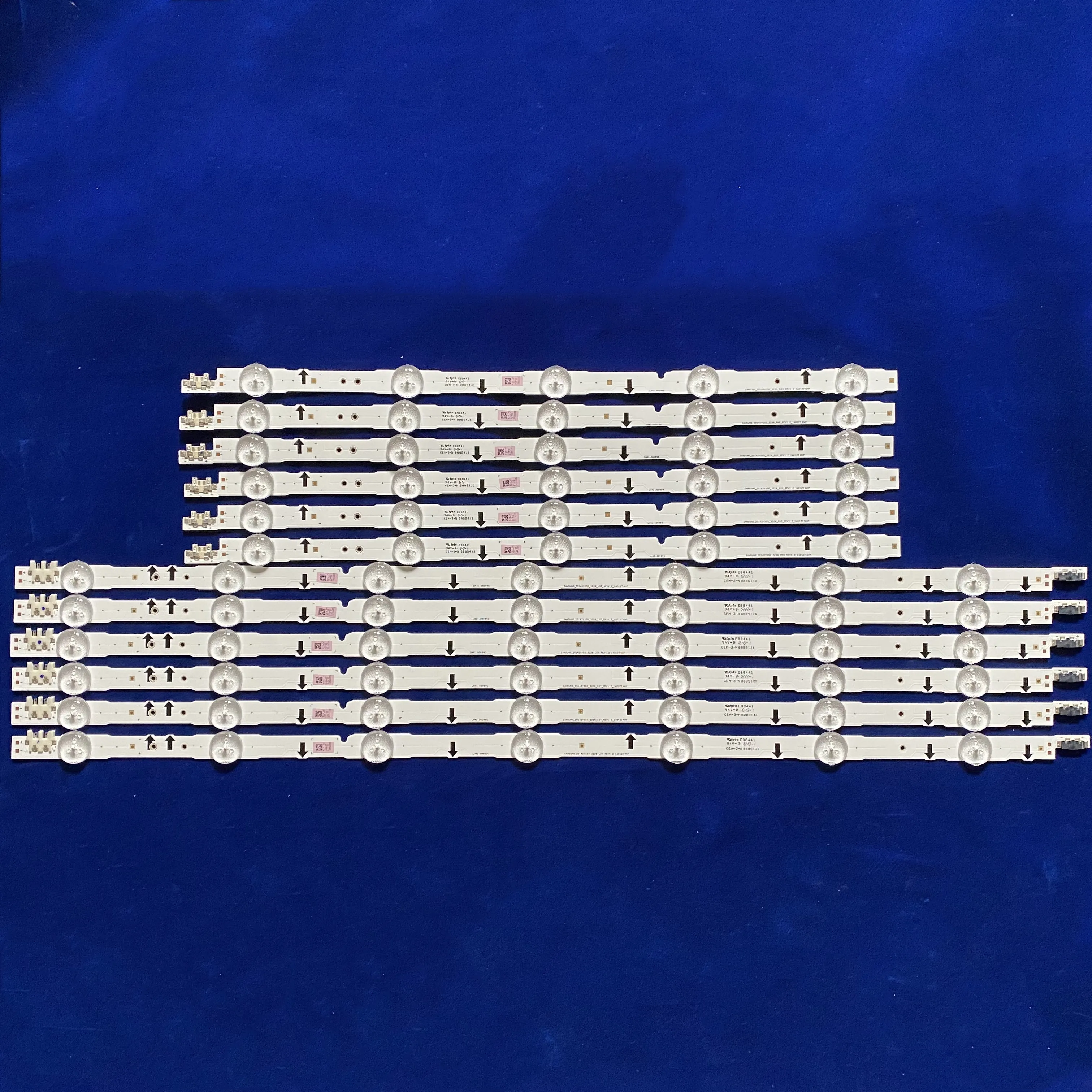 Новые 3 набора = 36 шт. светодиодный полосы для samsung UE50H6350AF UN50J5500AF D4GE-500DCA-R2 D4GE-500DCB-R2