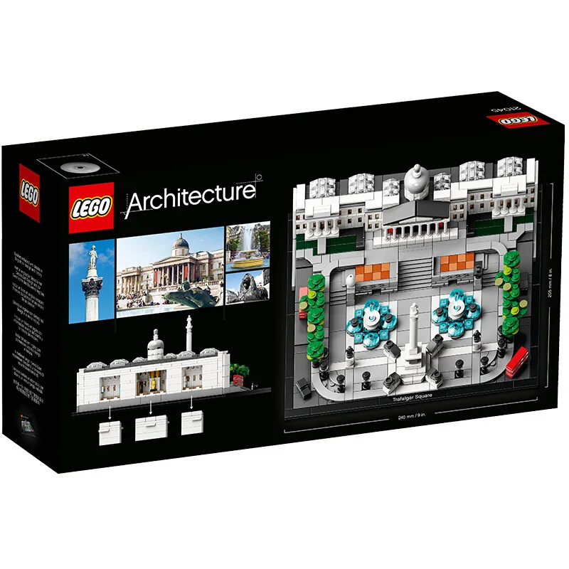 LEGO Architecture Series Lego Architecture Series Trafalgar Square Building Blocks Toy Collection Gift 21045