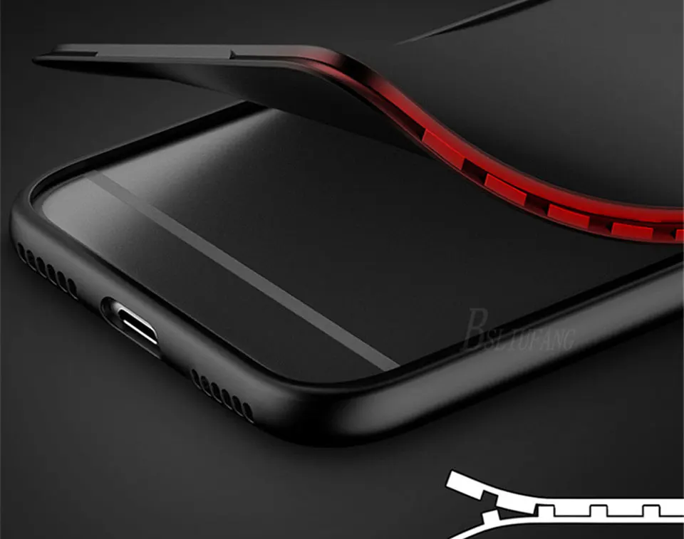 BSLIUFANG класса люкс 360 Полное покрытие Мягкий силиконовый чехол для Xiaomi Mi 9 SE Honor 8 Lite 6X 5X ТПУ чехол для Xiaomi Mi A1 A2 Lite F1