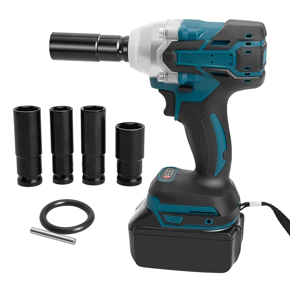 18 в ударный гайковерт бесщеточный беспроводной электрический 520нм крутящий