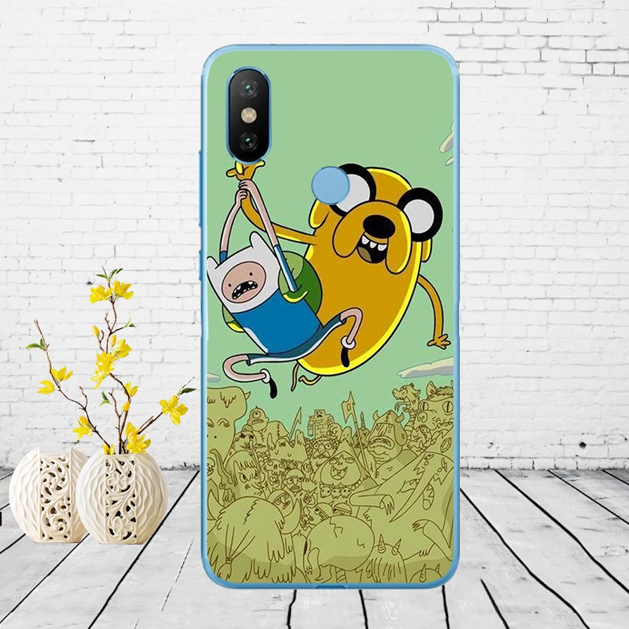 16 02 adventure time cute Beemo BMO Джек Финн Lumpy Мягкий силиконовый чехол для Xiao mi Red mi 6 6a mi 8 a2 lite note 5 6 pro 7 Case - Цвет: 16