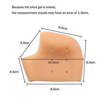 

Autumn Winter Shoe High Heel Shoe Silicone Protective Socks Heel Sleeve Protection Crack Skin Moisturizing Feet Care Pain Relief