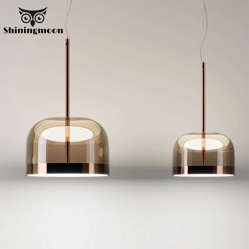 

Nordic Luxury LED Glass Pendant Lights Lighting Rope Lights LOFT Cafe Restaurant Pendant Lamp Aisle Indoor Decor Light Fixtures