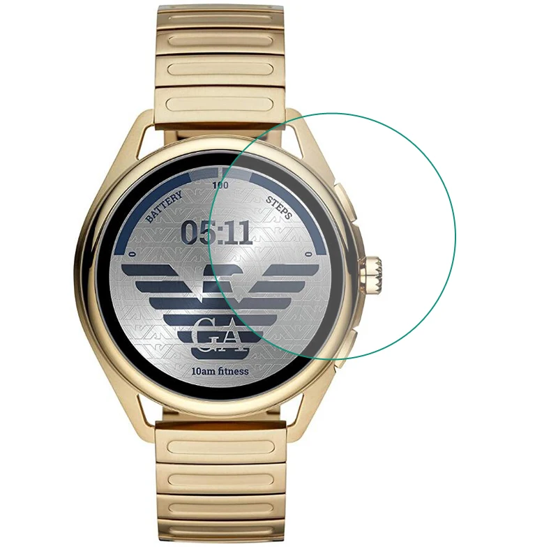 Защитная пленка из закаленного стекла для Emporio Armani Smartwatch 3 2019 защита от защитное