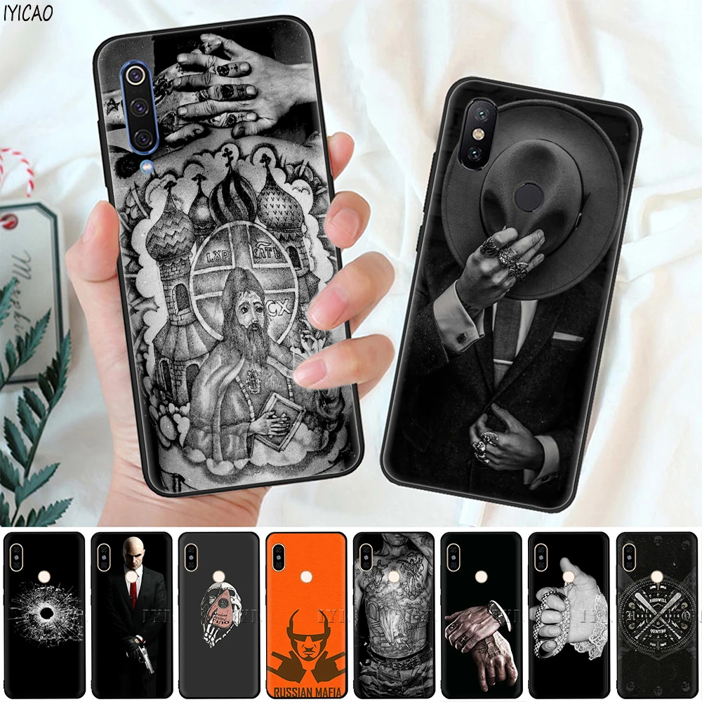 IYICAO русская мафия мягкий чехол для Xiaomi Mi 10 A3 A2 Lite A1 CC9 CC9E 9T 9 8 6 SE Pro F1 макс 3 5X 6X MiA1 MiA2 |