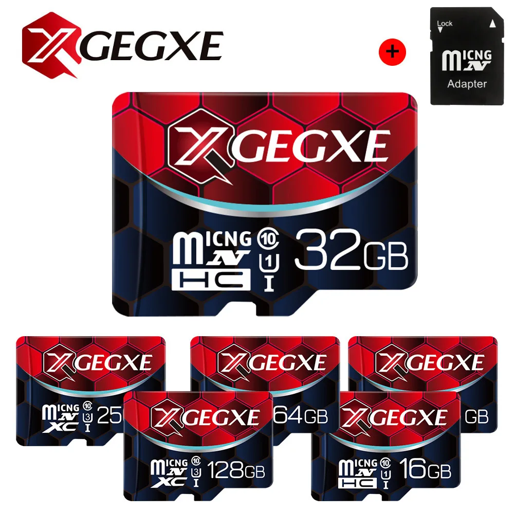 

XGEGXE Memory Card 8gb 16gb 32gb 64gb 256gb Class10 U1 Micro SD 128gb de memoria High Speed Tf Card microsd For Smartphone table