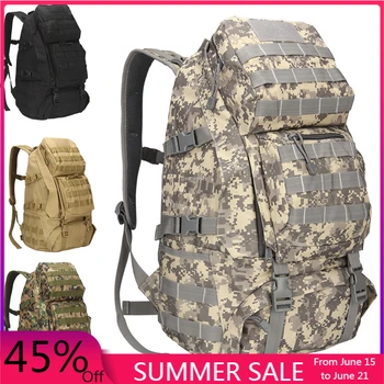 

Large Capacity Army Military Tactical Backpack Outdoor Sport Climbing Rucksack Men Hiking Camping Hunting Bag
