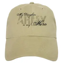 Бейсбольная кепка «дочка-мой герой»