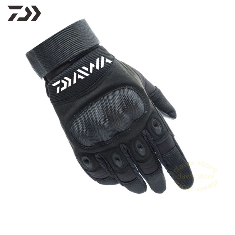 Daiwa перчатки для сенсорного экрана тактические перчатки мужские мотоциклетные перчатки из кусков противоскользящие велосипедные защитные перчатки для рыбалки