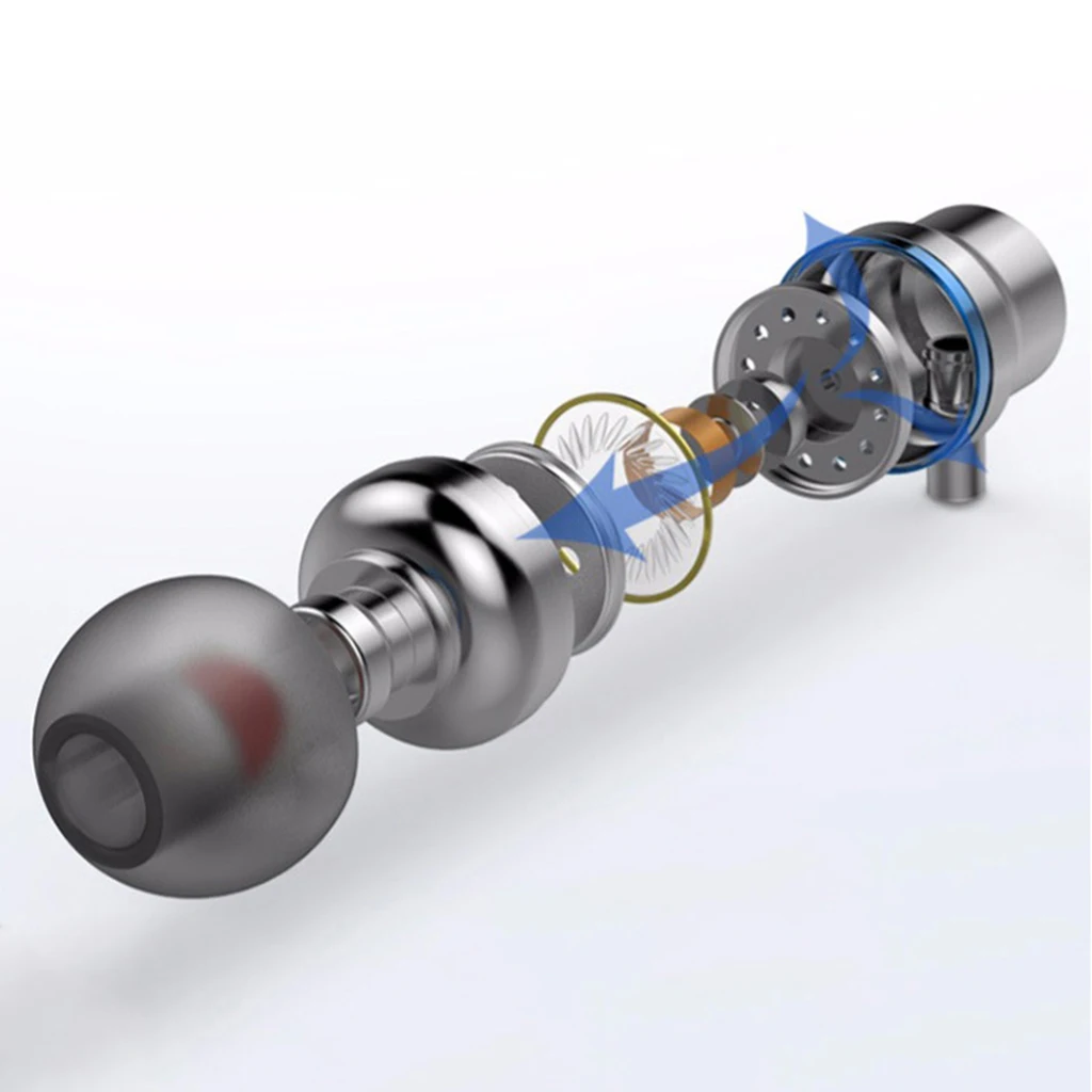 Universal In-Ear Bass Earphones With Microphone & Remote In-Ear Earphone Headset with Mic for Xiaomi Mi 6/8 9 Huawei Earphones