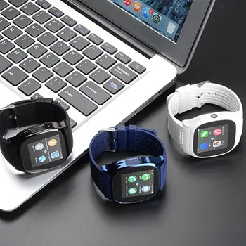 

T8 Bluetooth Support SIM TF Card Camera Sleep Monitor Pedometer Smart Watch