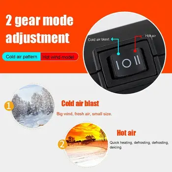 

Car heater air purification car heater 12v 24v defrosting demisting Auto Removing For Mist Heater Car Defrost and DC Electr S5F3