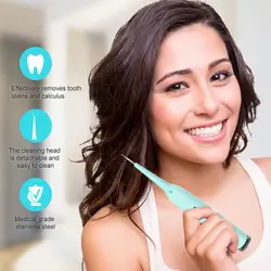 Отбеливание зубов быстро снимается зубной налет инструмент для удаления зубного камня высокочастотная вибрация стоматологические