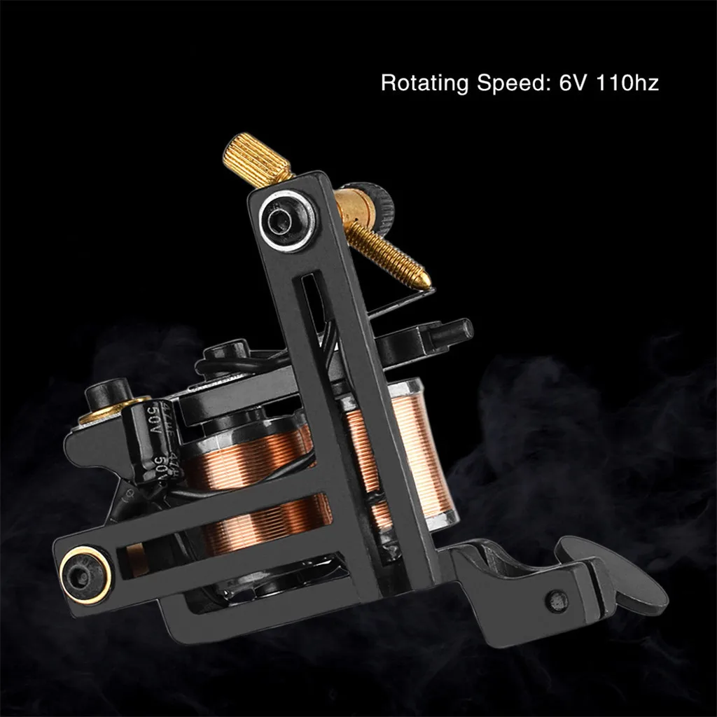 Coil Tattoo Machine  12 Wrap Coils For Liner Shader Iron Tattoo Supplies