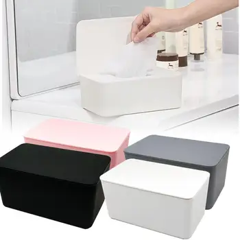 

desktop Tissue Box Wet Wipes Dispenser Holder Dry Wet Tissue Paper Case Box Wipes Napkin Storage Box Holder Container 40a