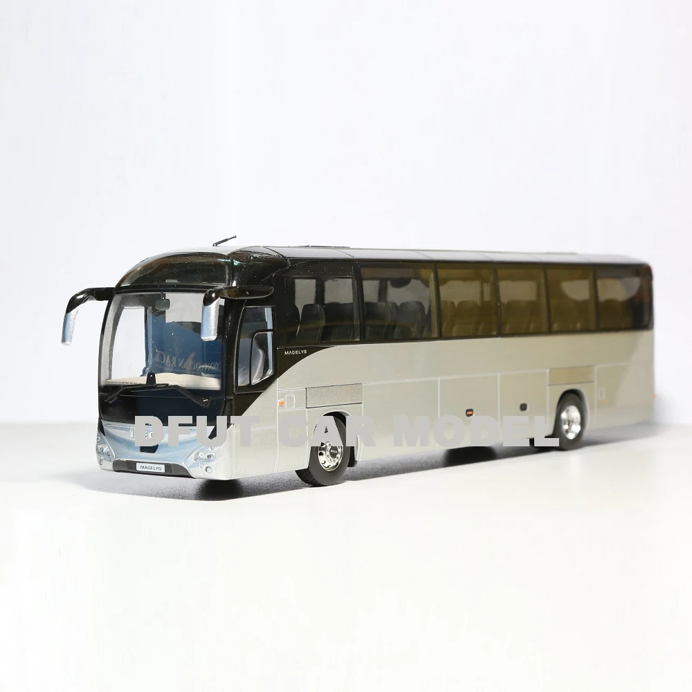Diecast MAGELYS автобус 1:43 сплав литья под давлением Модель автомобиля игрушки для детей рождественские подарки коллекция оригинальная коробка