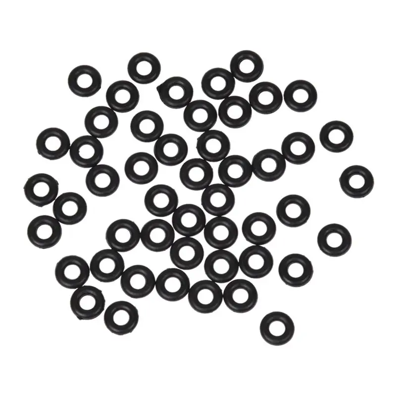 50 x Черный Нитриловый каучук уплотнительное кольцо прокладки уплотнительная