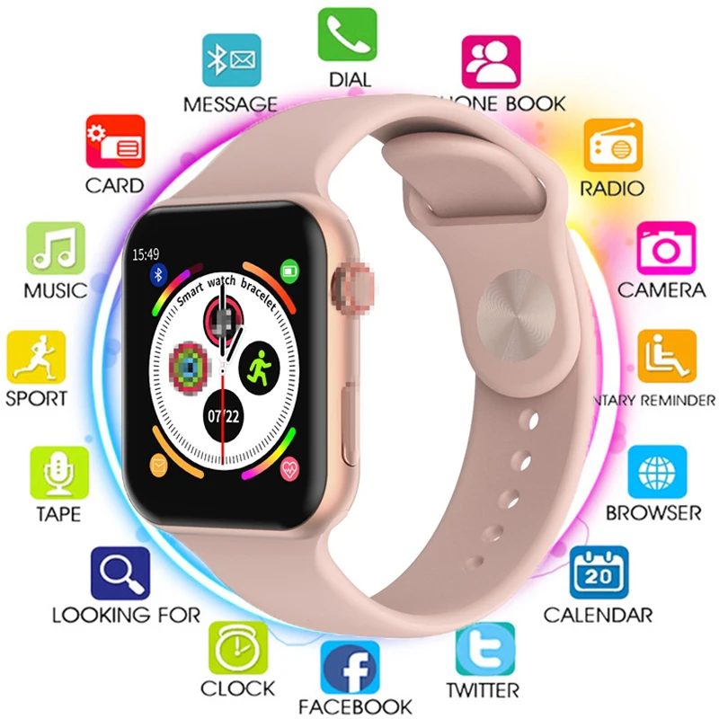 

New Smart Watch Men Heart Rate Fitnees Tracker PK P68 W34 IWO 9 Women Smartwatch IWO 8 /IWO 10 for Apple IOS Android