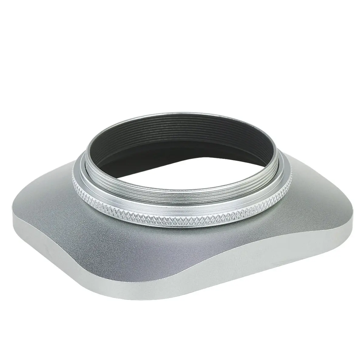 Quadrado de Metal Hood com Cap para Canon Universal Milímetros Alumínio Screw-in Montagem Lens Nikon Sony Fuji Lente Leica Voigtlander 43mm 43 Cnc - Image 4