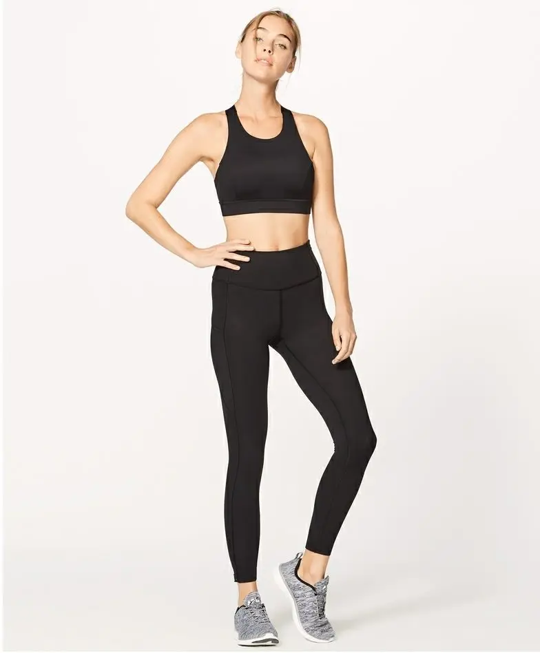 

Lulu and lemon Sexy Women Yoga Sport Leggings Phone Pocket Fitness Running Pants Stretchy Sportswear Gym Leggings Slim Yoga Pant