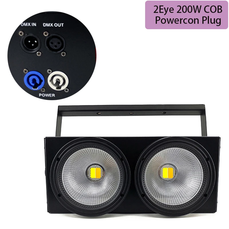 1 шт. 200 Вт COB Stgae светильник 4x100 Вт Led Blinder 100 Вт RGBWA UV 6в1/5в1/4в1/Холодный теплый белый DJ Par Точечный светильник для баров и театров