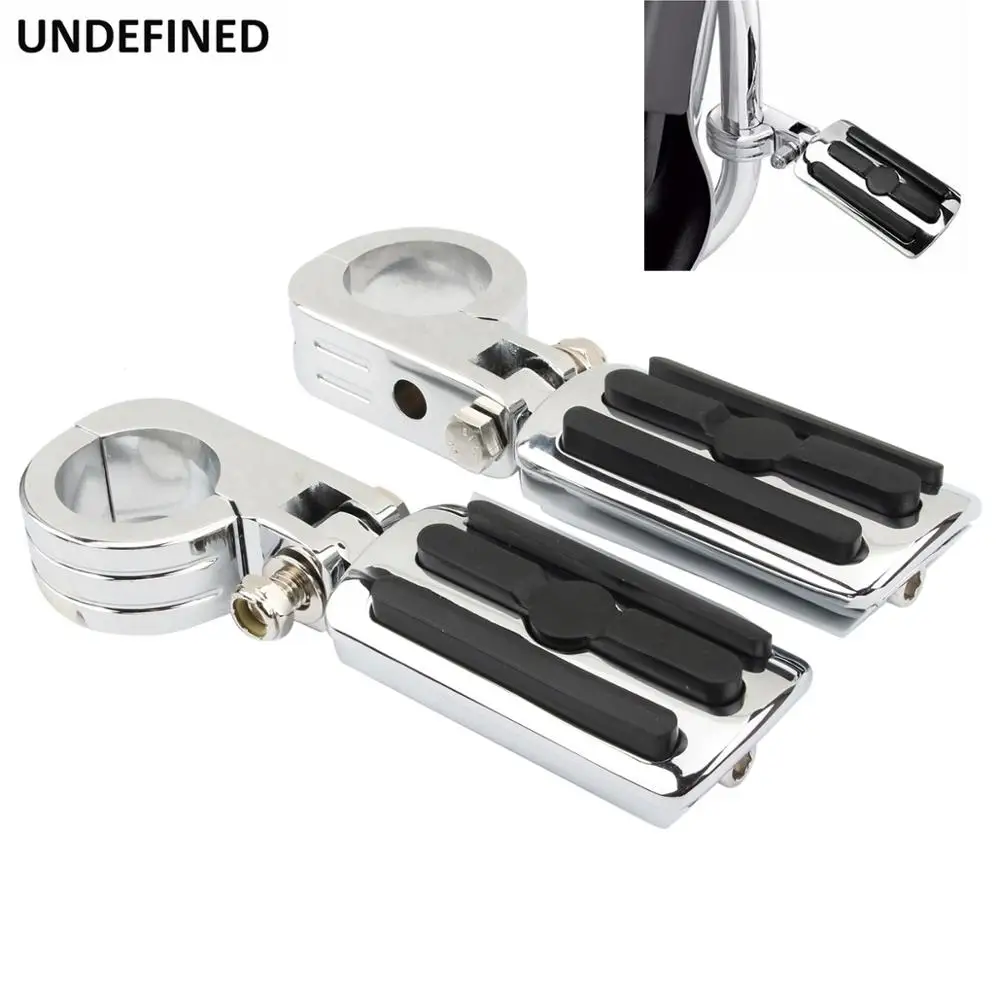 1 1/4" 32mm Motorcycle Highway Foot Pegs w/Clamps Mount Engine Guard