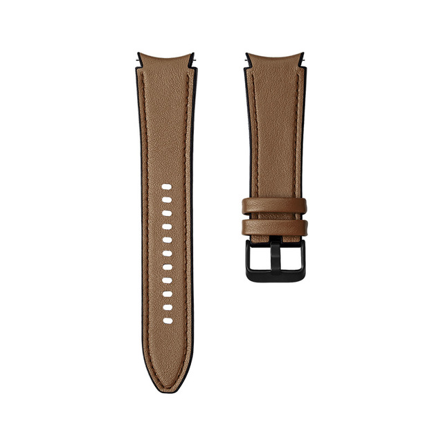 Silicone Curved end Strap For Samsung Galaxy Watch 4 Classic 46mm 42mm/Galaxy Watch4 44mm 40mm Replacement Wrist Band