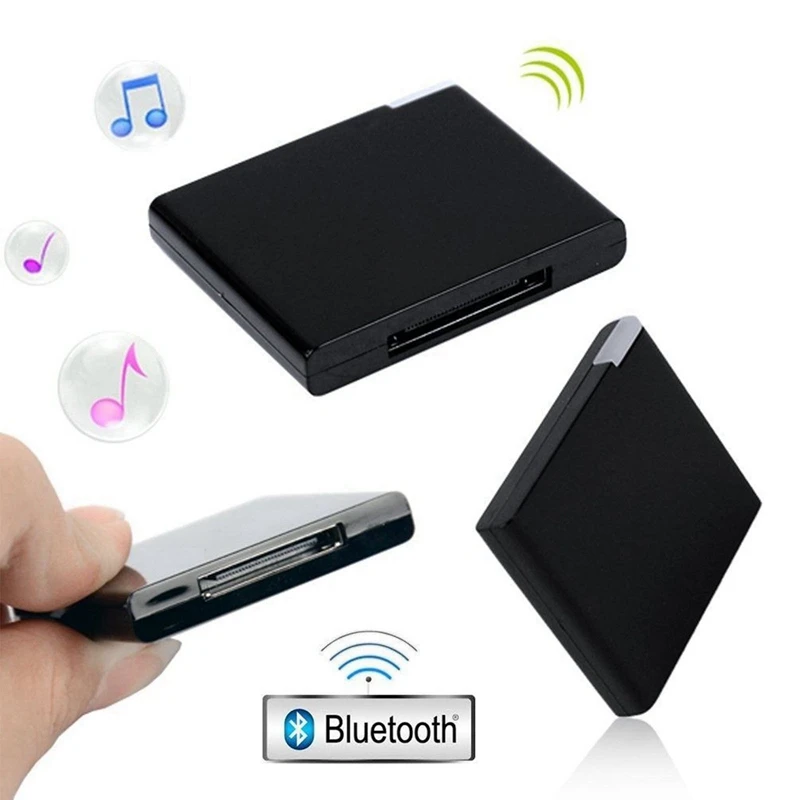 Bluetooth V2 0 A2Dp Music Receiver Adapter For Ipod For Iphone 30 Pin Dock Docking Station 5