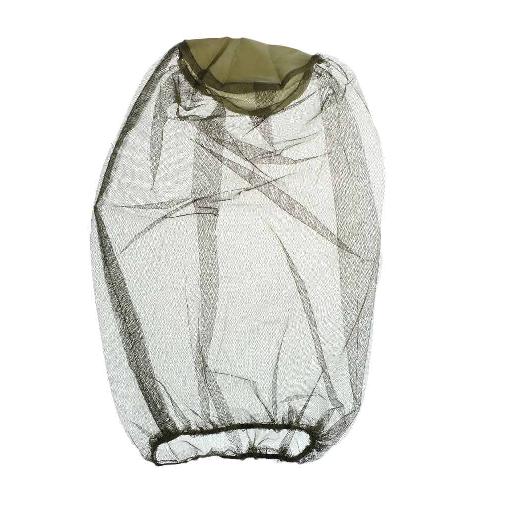 Mosquito Hat Midge Insect Bug Mesh Head Net Face Protector Outdoor Camping Travel Fishing Use