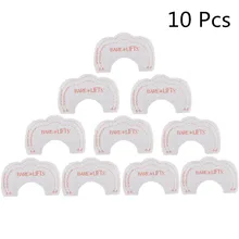 10 шт., мгновенный пуш-ап стикер, подтяжка, красота, грудь, наклейка s, голый бюстгальтер, паста, лепестки, накладки на соски, клей для кожи