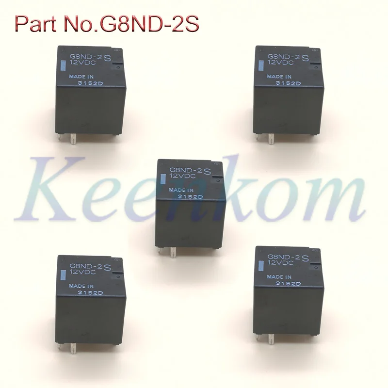 5 шт. новинка автомобильное реле 12 В постоянного тока G8ND2US G8ND 8 контактов |
