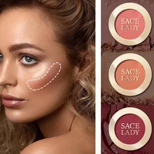 Powder Blush Natural Color Glow for All Skin Tones Long Lasting Cheek Blush for Reddish Look Perfect Gift for Girls Women