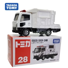 

TAKARA TOMY TOMICA Scale Isuzu Sign Car 28 Bus Turck Alloy Diecast Metal Car Model Vehicle Toys Gifts Collect Ornaments