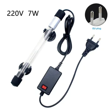 

Sterilizer Light Pond Aquarium UV Lamp Fish Tank Disinfection Water Purify Adjustable Suction Cup Freshwater Anti Explosion