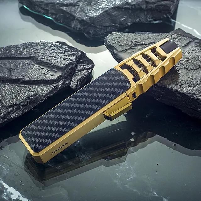 2023 Jobon Kitchen Outdoor BBQ Metal Windproof Cigar Big Jet Flames Lighter Turbo Torch Fire  Gas Lighters Men's Gift - Image 5