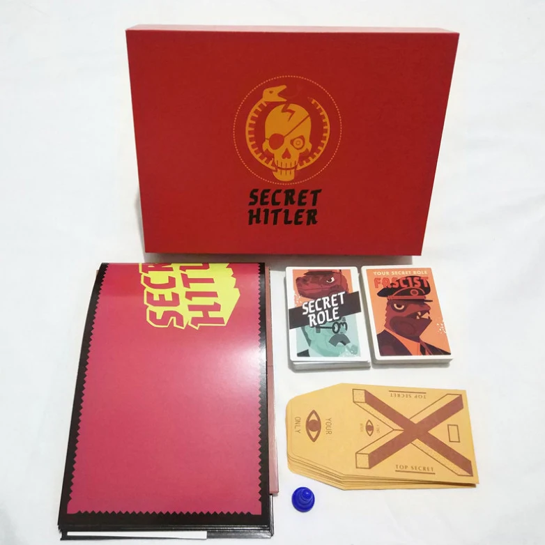 Секретные Гитлеровские карточные игры, скрытые роли, настольная игра, игра с друзьями и семьей, HTL