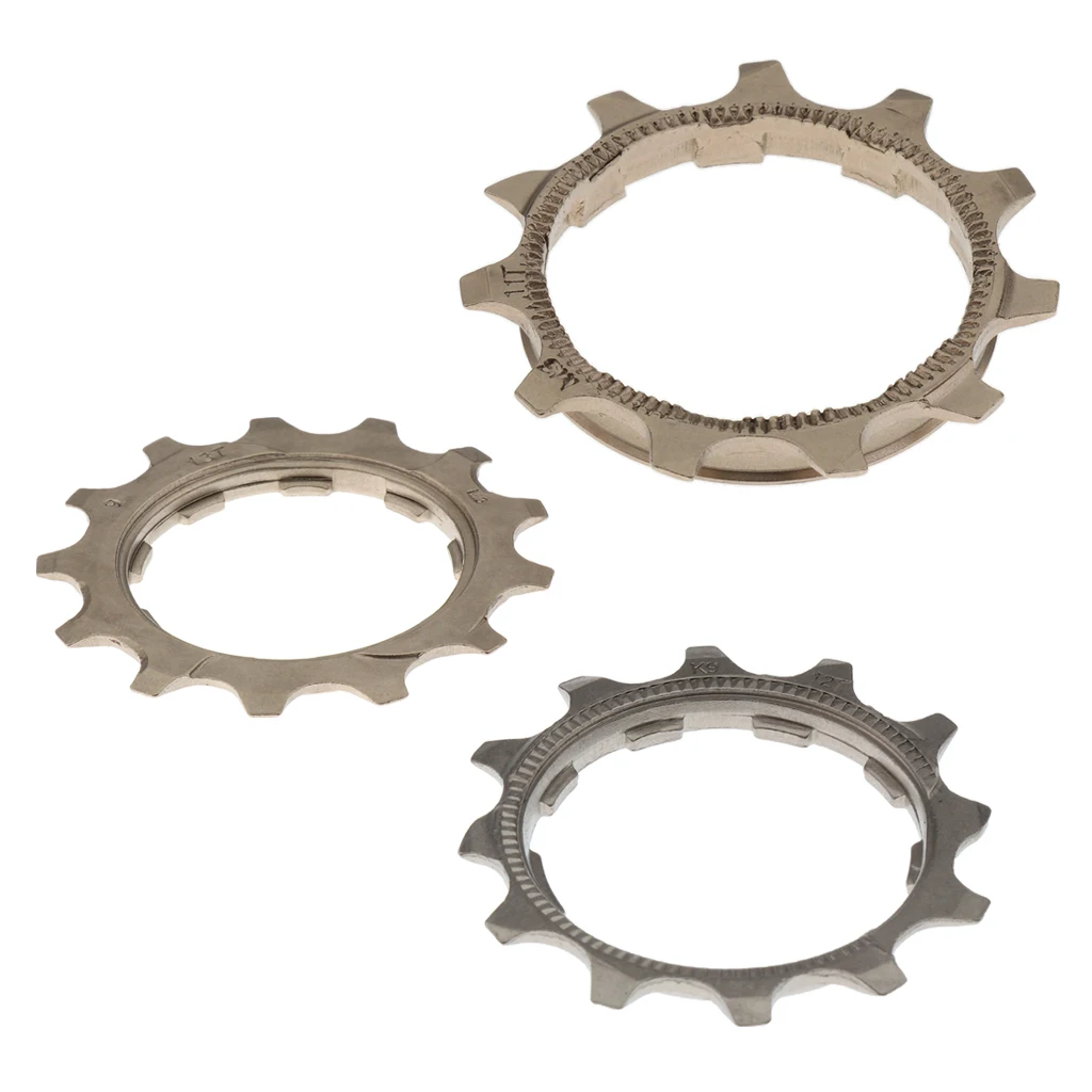 3Pcs 11T/12T/13T Bike Chain Ring 9  MTB Bicycle Freewheel Cassette