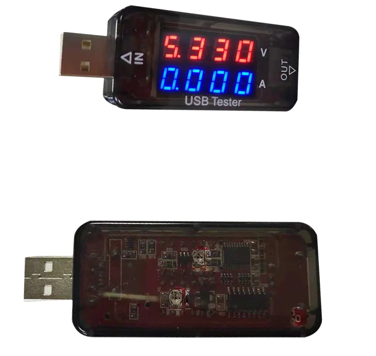 4-битный USB-измеритель напряжения тока зарядный детектор Мобильная мощность ток
